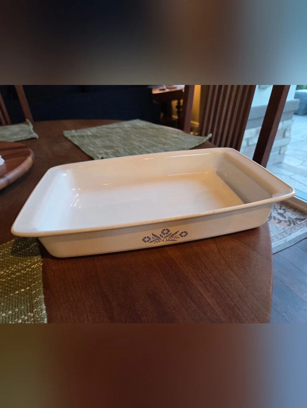 Corningware Classic Blue Cornflower Baking Dish P-332